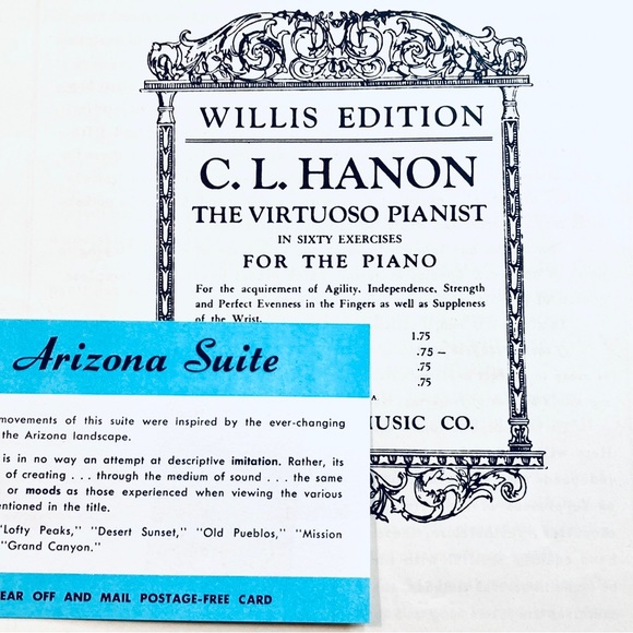 Hanson Book 1 Virtuoso Pianist Twenty Exercises for Piano - Picture 2 of 4